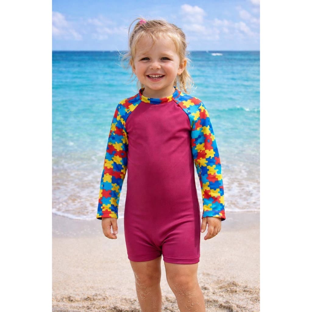 Macaquinho Feminino Autismo Macaquinho UV Feminino Infantil Autismo
