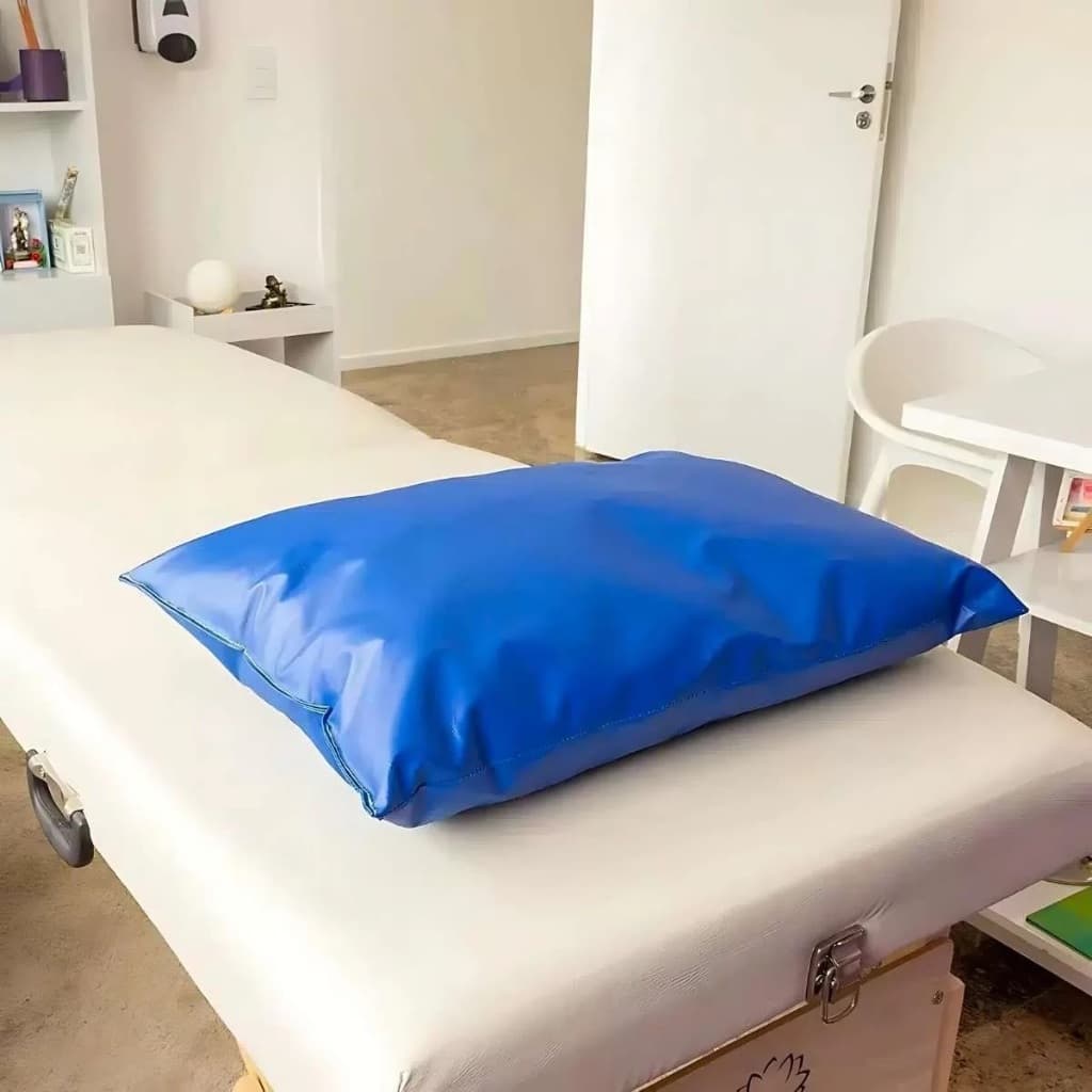 Travesseiro Antialérgico Impermeável Hospitalar Antiácaro Extra Macio Fibra Siliconada