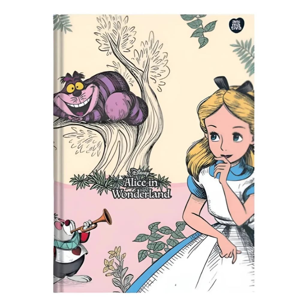 Caderno Brochurão 80fls Disney Alice Animativa