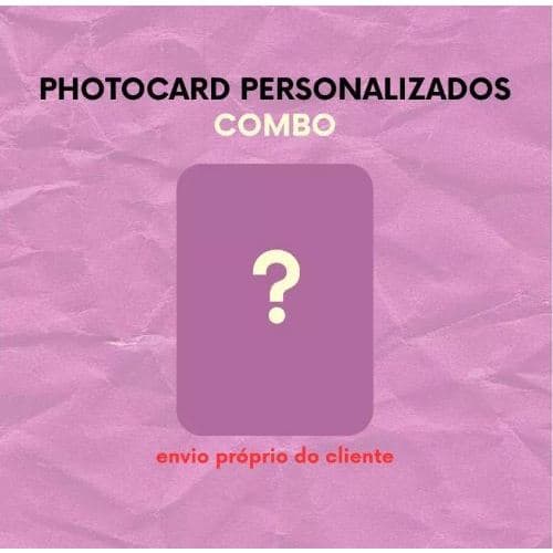Kit Photocards Personalizados - FRENTE E VERSO