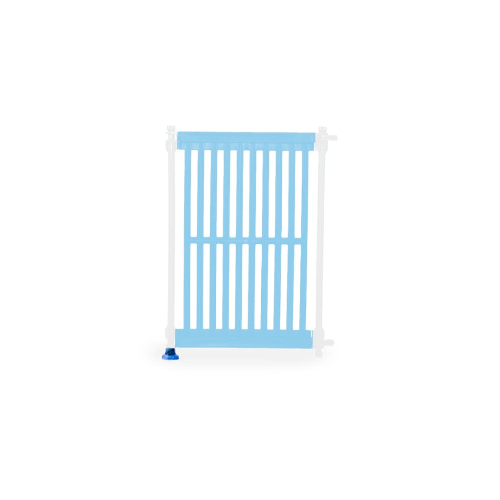 Cercado modular 4 partes branco