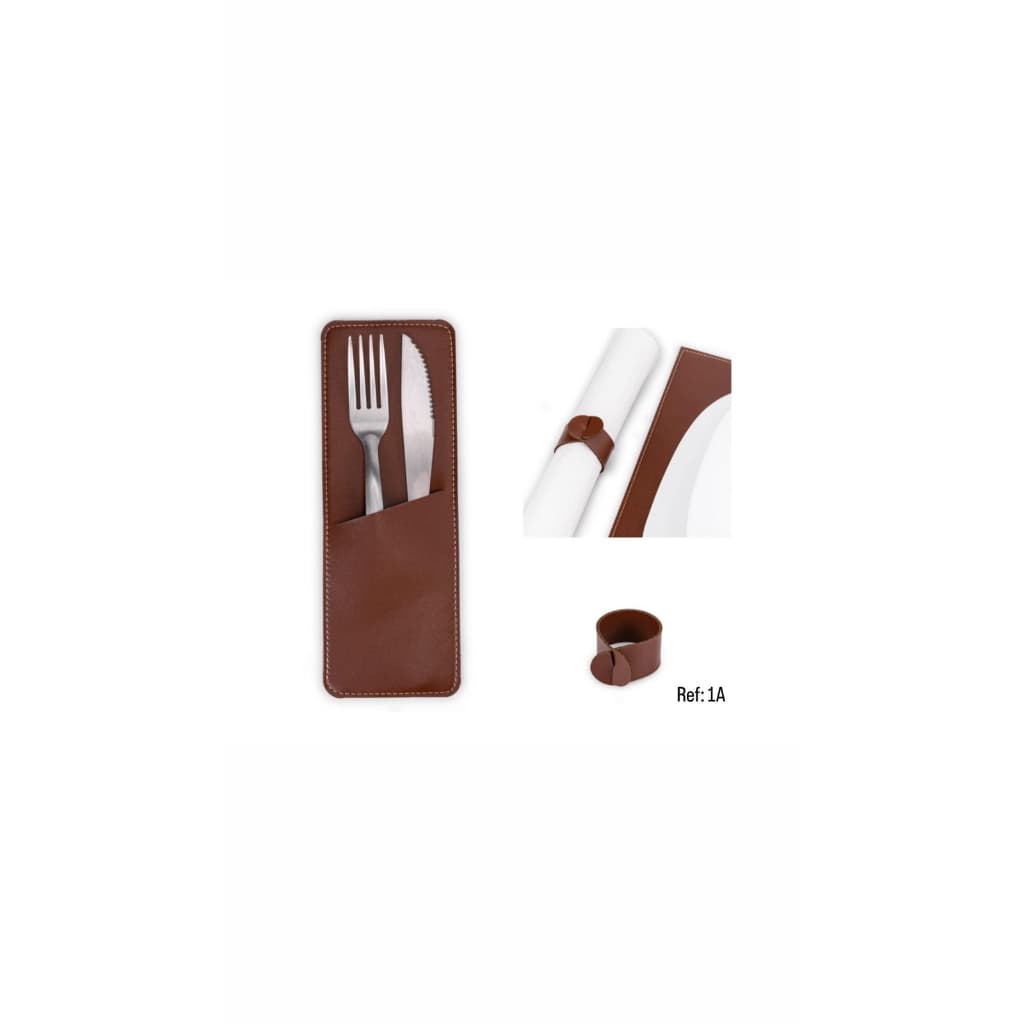 Kit 6 Jogos Americanos Porta Talheres e Porta Guardanapos Mesa Posta + Brinde