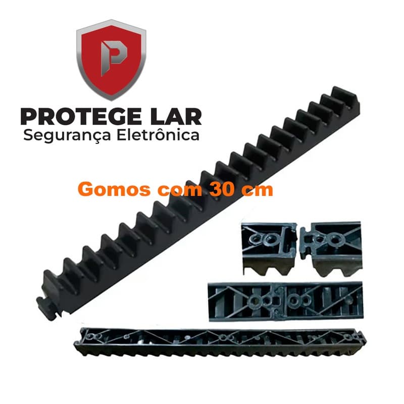 Gomo Cremalheira PPA 30 Cm Nylon (Universal - ROSSI, PECCININ, MC GARCIA, GAREN, INTELBRAS)