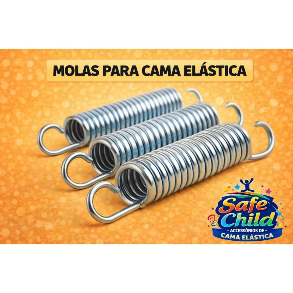 Molas Para Cama Elástica Kit C/ 40 Peças 14 Cm