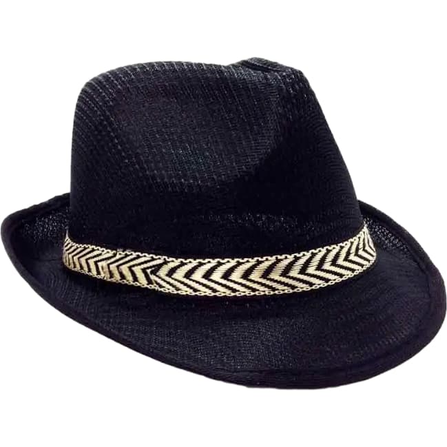 Chapéu Estilo Malandro Preto - Ajuste Perfeito e Versatilidade Incrível