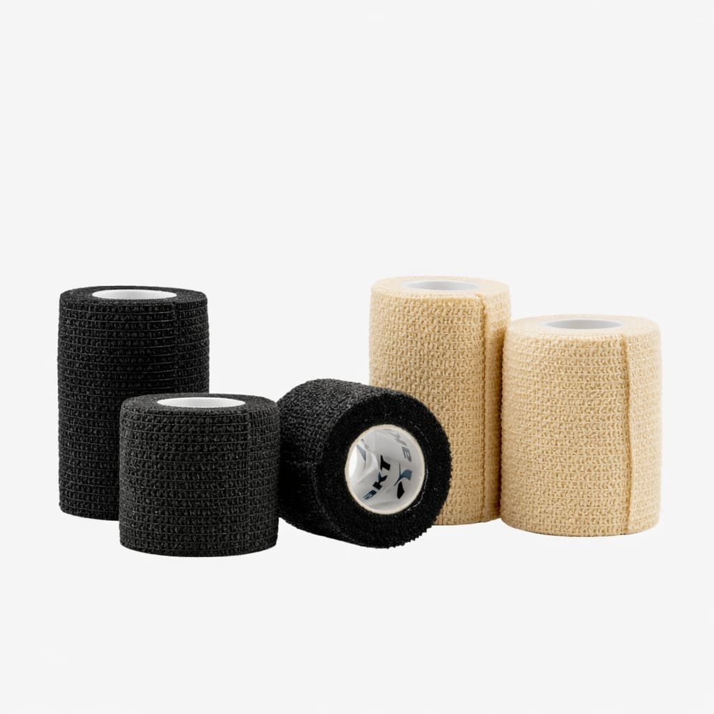 Kit 3 Bandagem Elástica Flexivel Autoaderente 5cmx4,5m