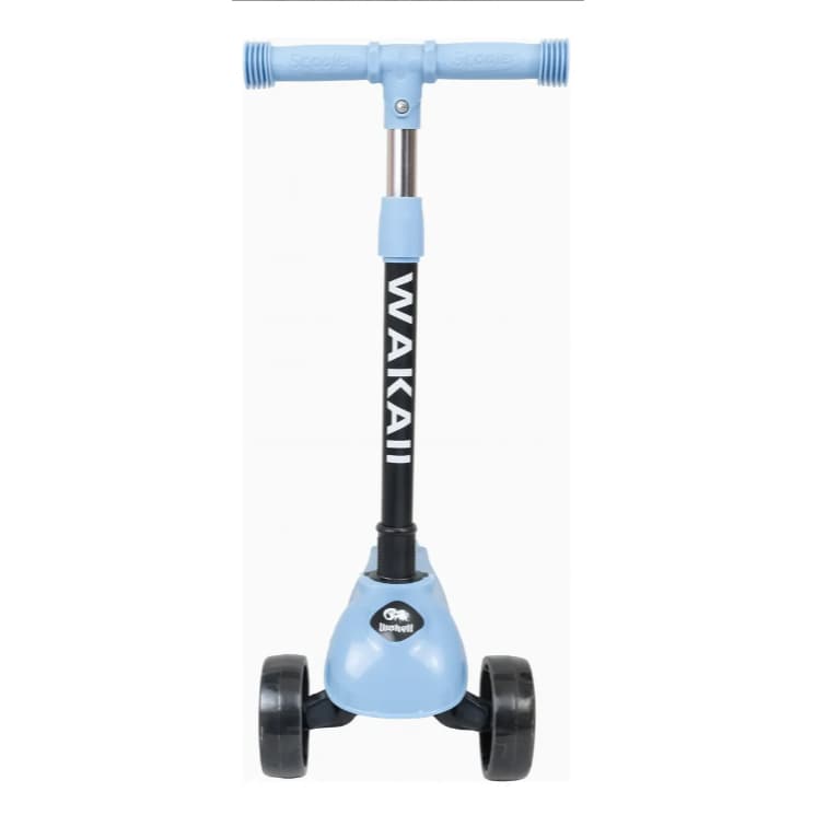 Patinete Infantil Com 3 Rodas Dobrável com LED AZUL TOP
