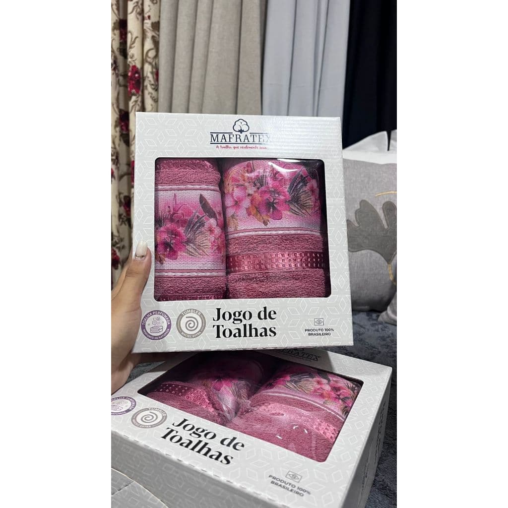 KIT DE TOALHA MAFRATEX (2 PEÇAS)