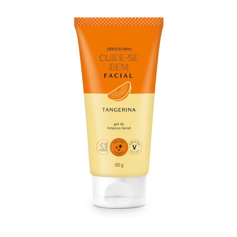 Geleia de Limpeza Facial Tangerina Cuide-se Bem O Boticário 150g