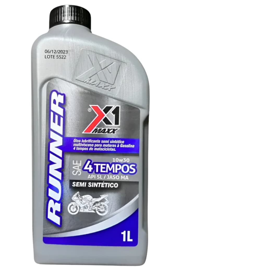 Oleo Moto 10w30 4t Óleo Semissintetico Motocicleta 4 Tempos