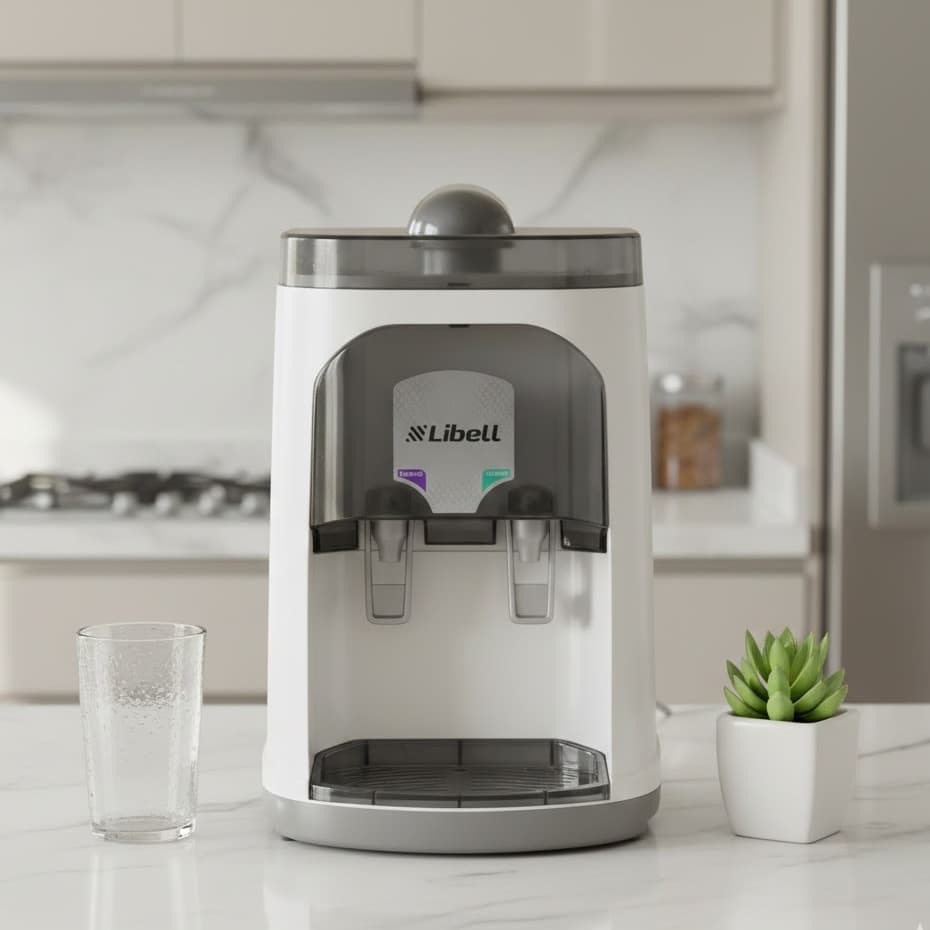 PURIFICADOR DE ÁGUA LIBELL ACQUAFLEX HERMÉTICO MESA 110V | ÁGUA NATURAL E GELADA