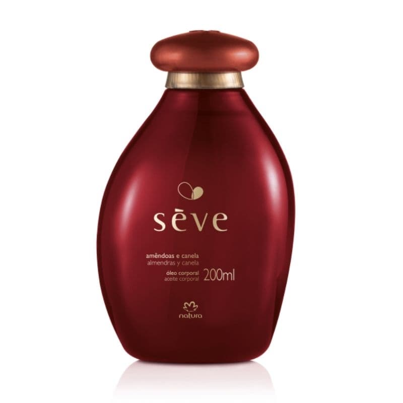Óleo corporal amêndoas e canela natura seve 200ml
