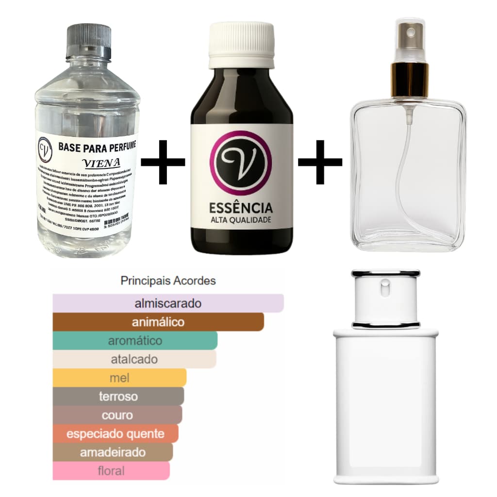 Kit para Perfumista Completo Iniciante KORUS - Essência Óleo
