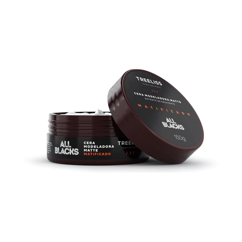 CERA MODELADORA POMADA CAPILAR MATTE ALL BLACKS 150GR