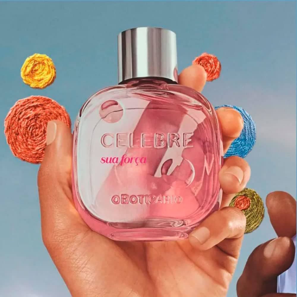 Celebre Sua Força Feminino 100ml: Comemore cada conquista com um perfume marcante.