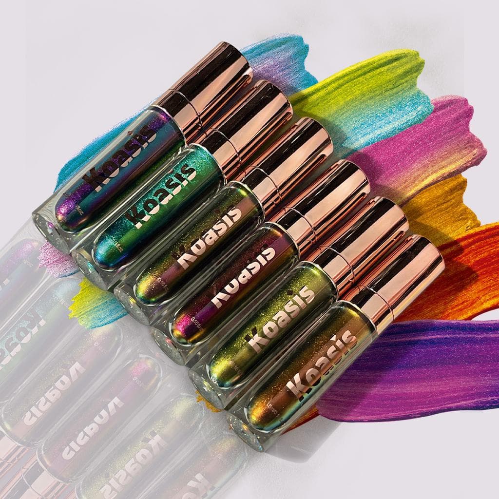 Sombra Líquida Glitter Kamaleão Multicromática | Olhos, Delineador e Lábios | Koasis