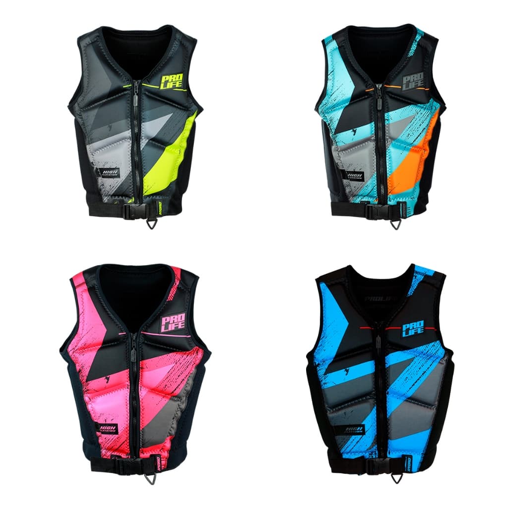 Colete Salva-Vidas Homologado Hydro Citrus Prolife Original Esportivo Slim Jet Wake Tecnológico