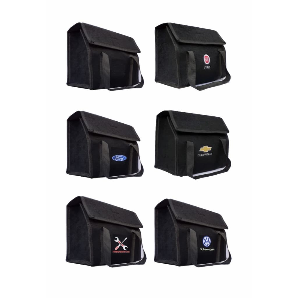 Bolsa De Ferramentas Para Carro Carpete E Borracha
