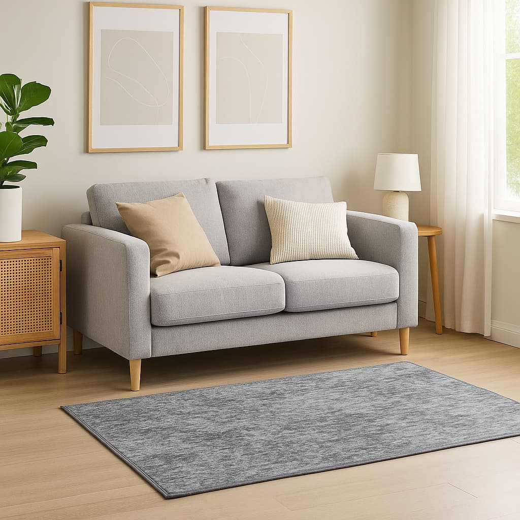 Tapete Para Sala Jolitex Nuance Veludo Macio Antiderrapante