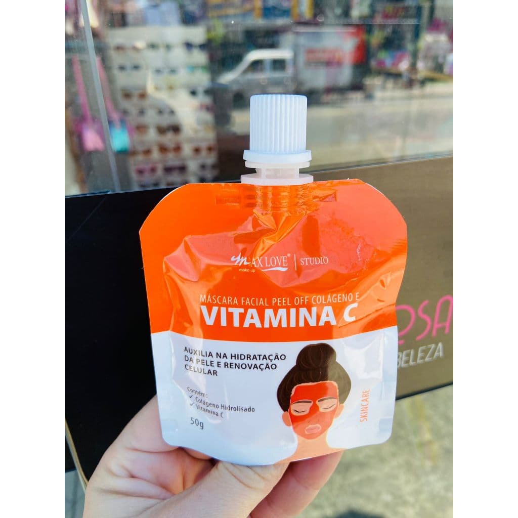 Máscara Facial Vitamina C 50g Max Love Skincare