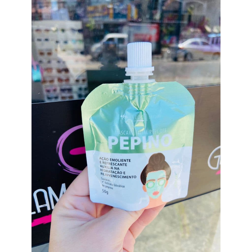 Máscara Facial Pepino 50g Skincare Max Love