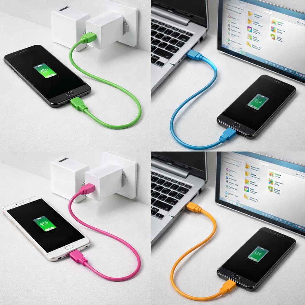 Cabo Micro USB V8 2m Smartogo Carrega E Transfere Dados