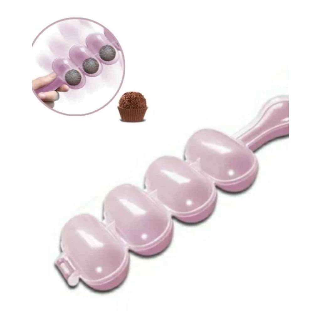 Kit 3 Boleadores para Brigadeiro e Doces | Modelador de Fondant para Confeitaria | Utensílio doceria