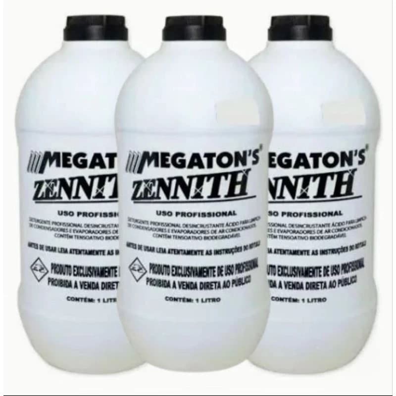 Zenith Limpa Ar Condicionado Profissional 3 Litros