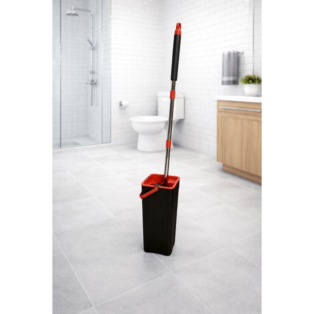 Mop Esponja PVA com Balde e Cabo em Aço Inox - 125 cm