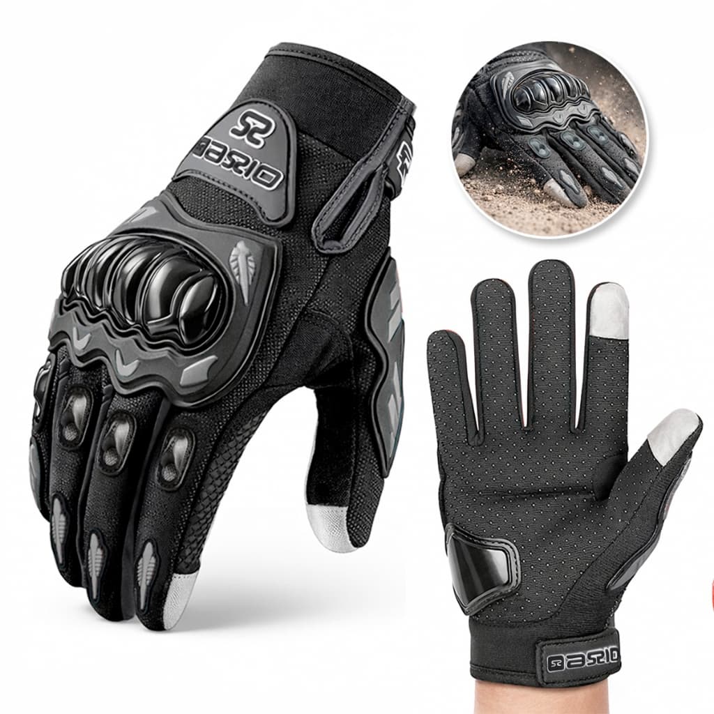 Luva Motociclista Motoboy Antiderrapante Proteção Impacto Moto