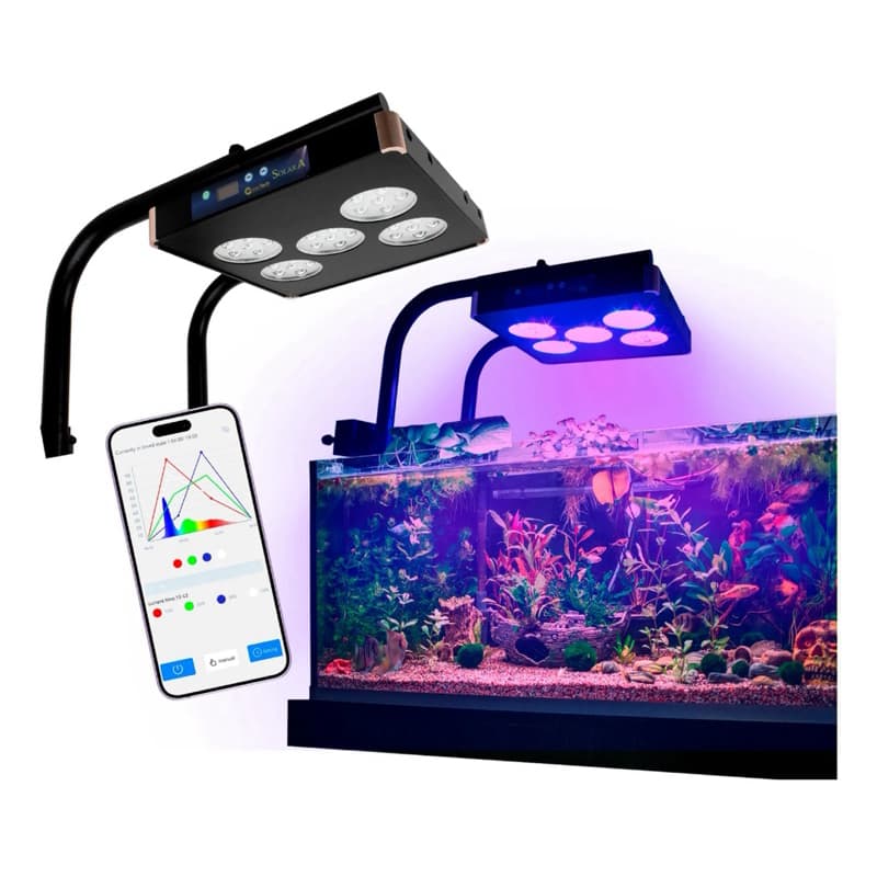 Luminária Oceantech Aquário Marinho 80cm Solara Bluetooth