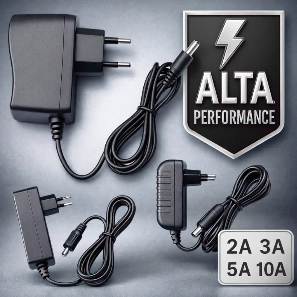Fonte Eletronica 12V 2A, 3A, 5A E 10A Bivolt 110V 220V  Plug P4 Alta Performace