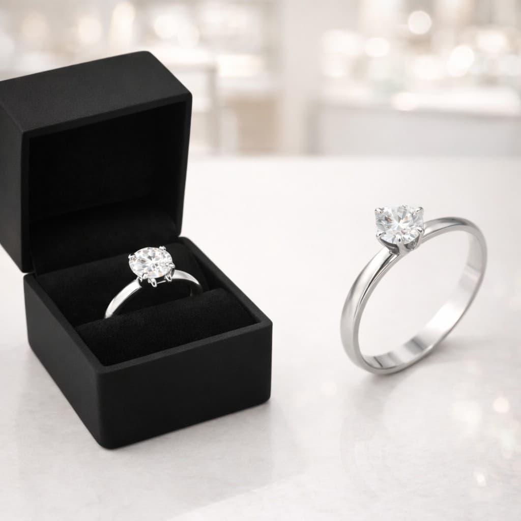 Anel Solitário Feminino Prata Fininho Diamante Zircônia 3mm Aço Inoxidável Noivado Namoro Compromisso