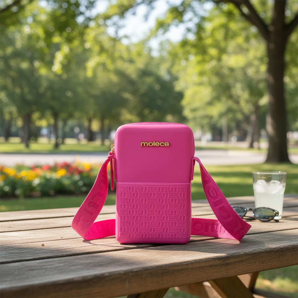 Bolsa Feminina  Moleca Transversal Crossbody Alça Tiracolo