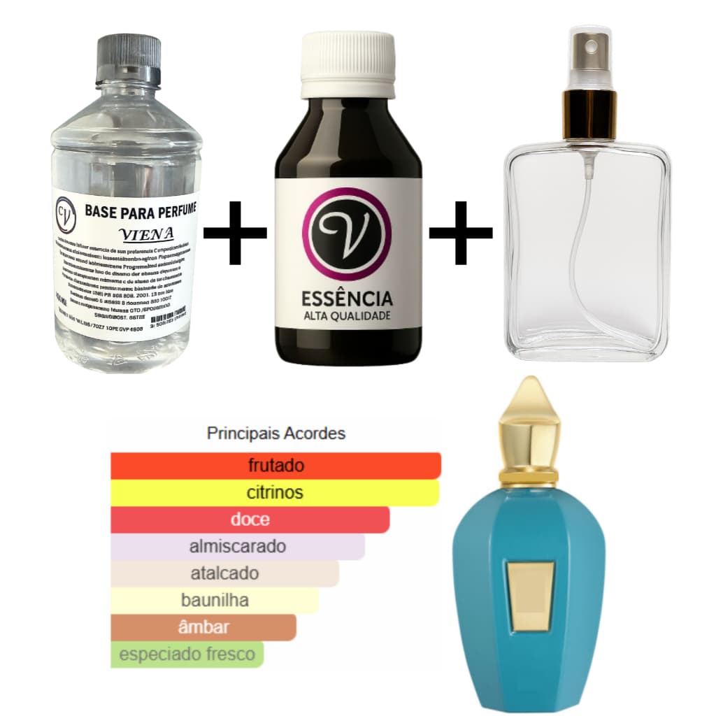 Kit para Perfumista Completo Iniciante ERBA PURE - Essência Óleo