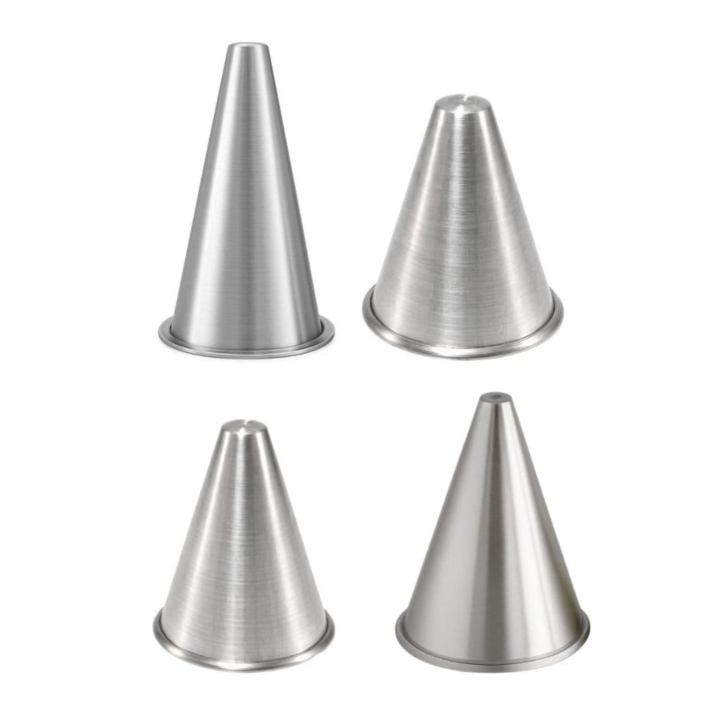 Formas Cone Para Velas Artesanais em Alumínio