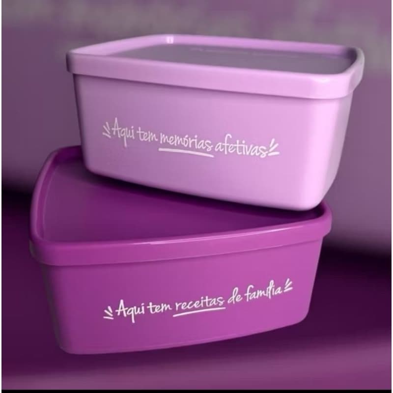 Jeitosinho Tupperware 400ml. Cor Uva.