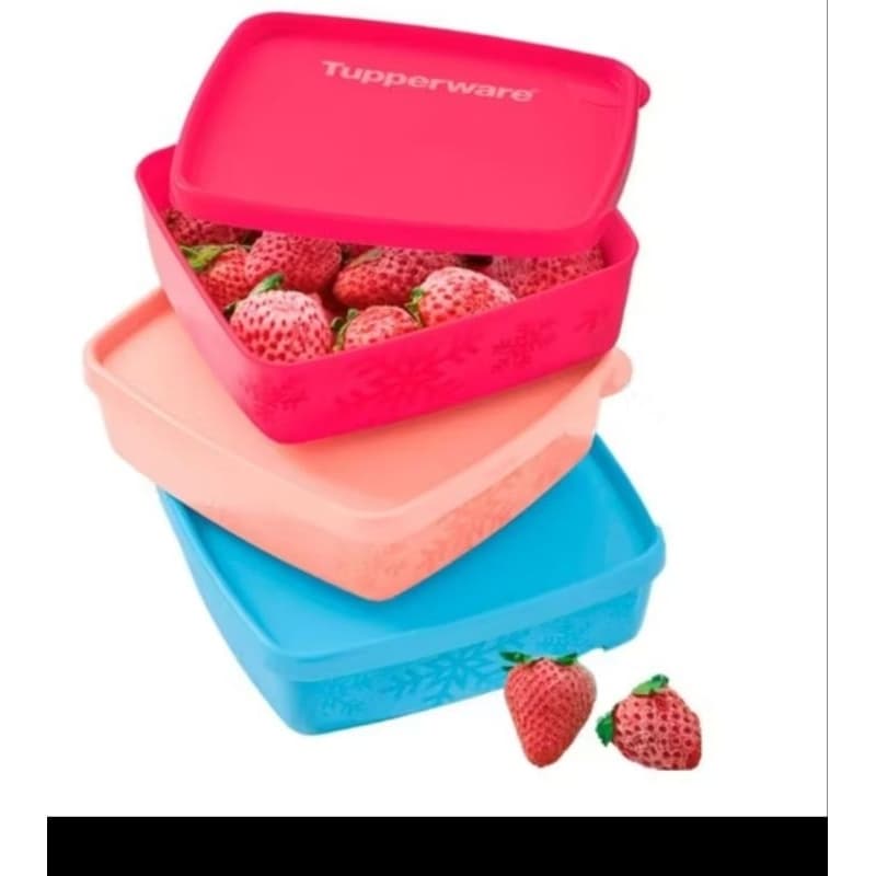 Mini jeitosinho Tupperware 250ml azul.