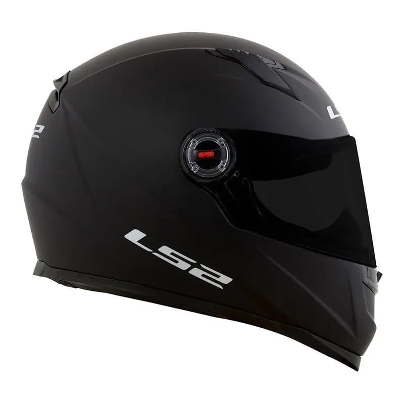 CAPACETE LS2 FF358 MONOCOLOR / PRETO FOSCO - LS2