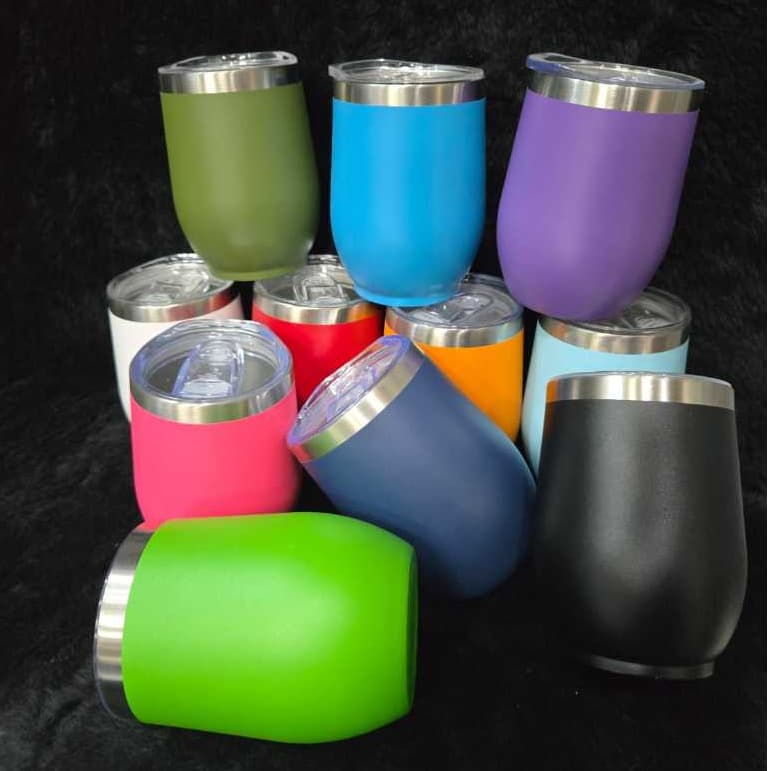 Copo Cuia Térmico Inox com Tampa Antivazamento 360ml