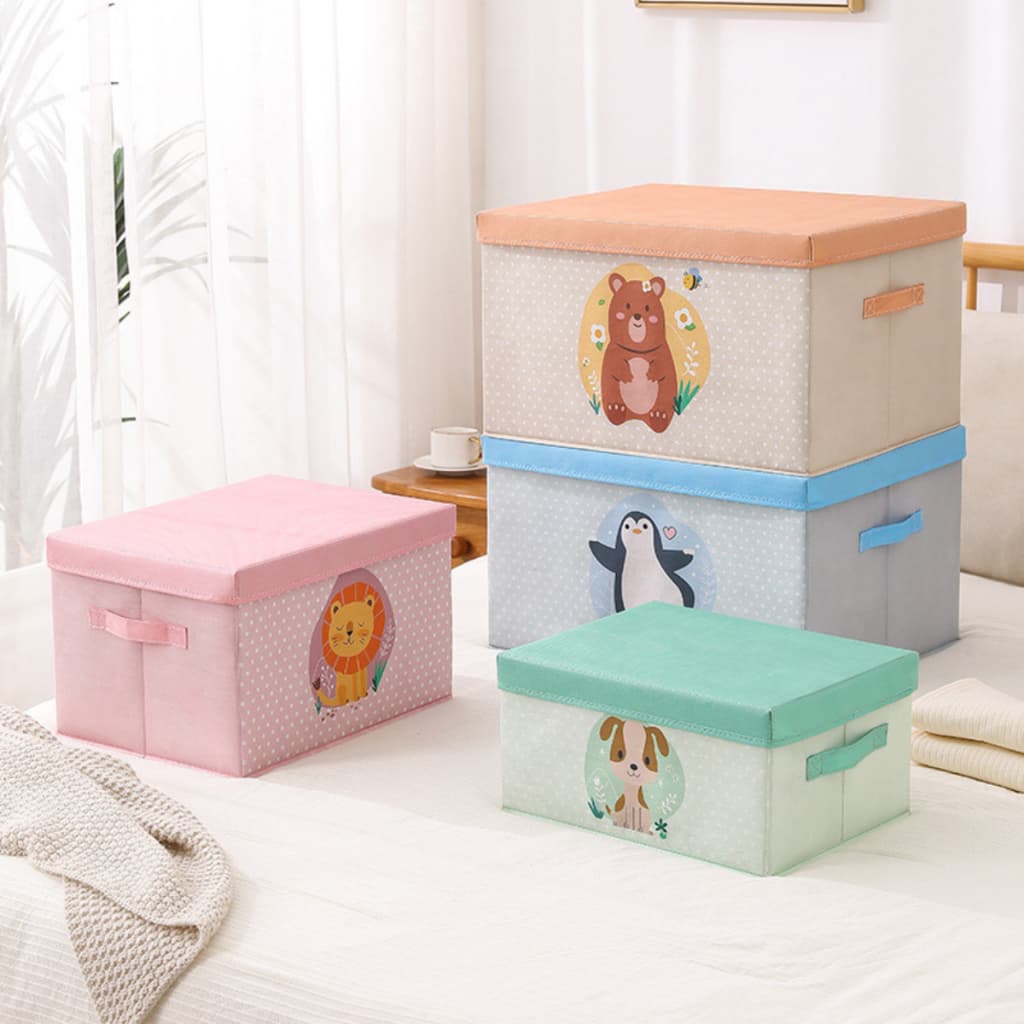 Caixa Organizadora Infantil – Decoração e Organização - Brinquedos Roupas Livros e Acessorios