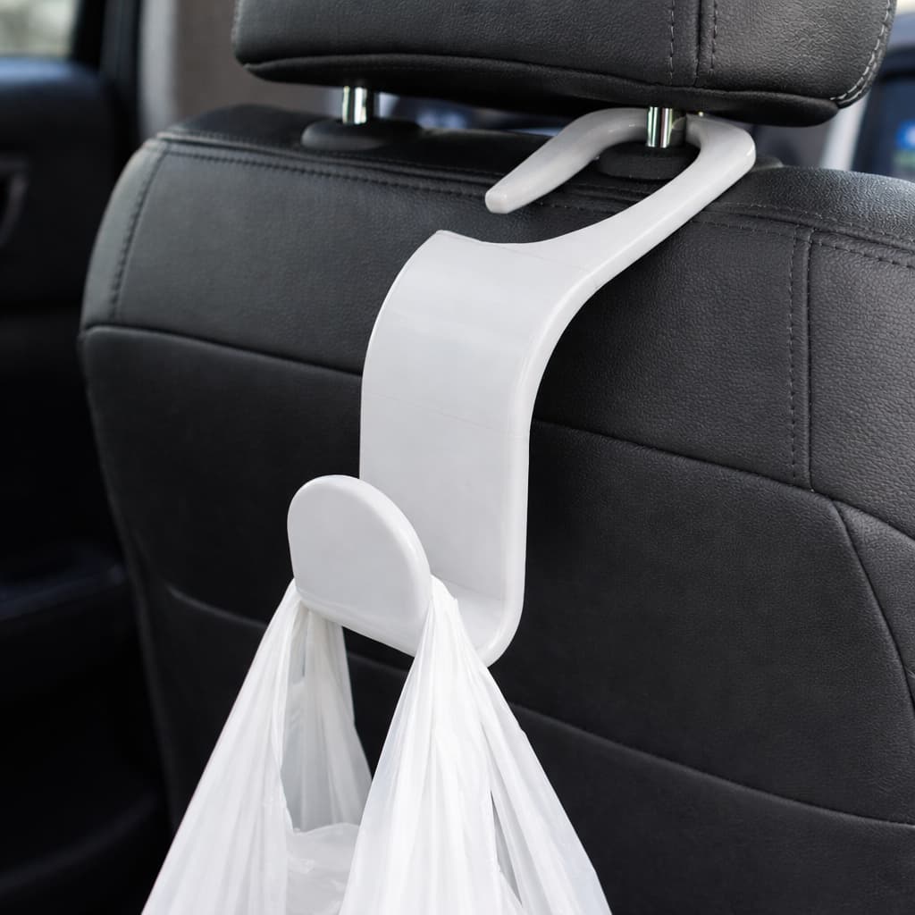 Gancho Organizador para Encosto de Carro | Suporte para Sacolas e Bolsas | Anti-Bagunça