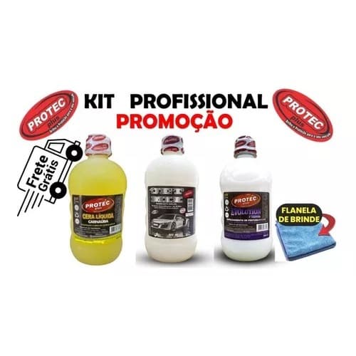 kit  Com  2  ceras promocional  jet mix e carnaúba + brinde
