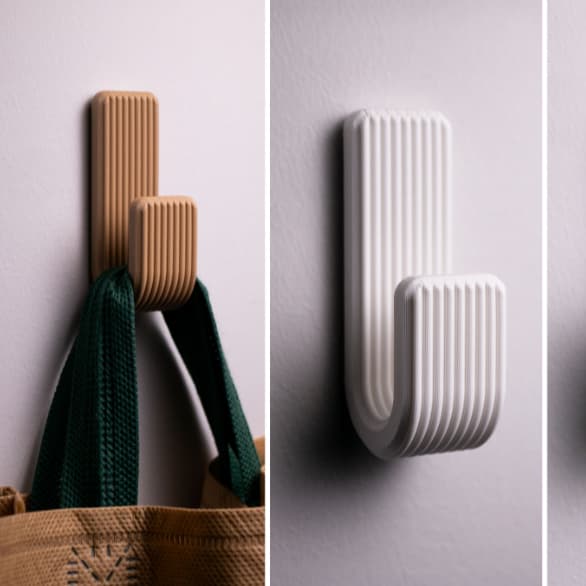 Gancho de Parede Multifuncional | Suporte para Bolsas e toalhas | Organização Moderna sem Bagunça