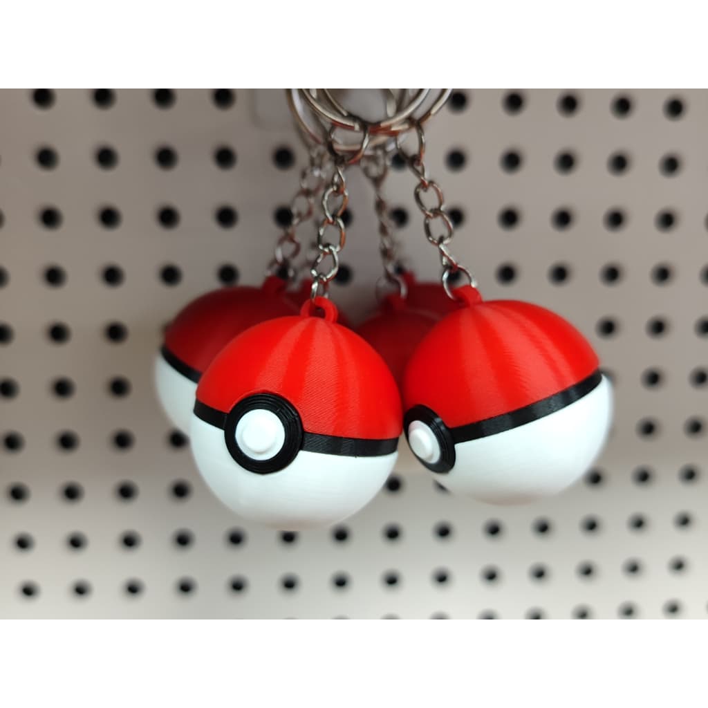 Chaveiro de Pokebola Pokemon Geek Anime para Mochila ou Lembrancinha