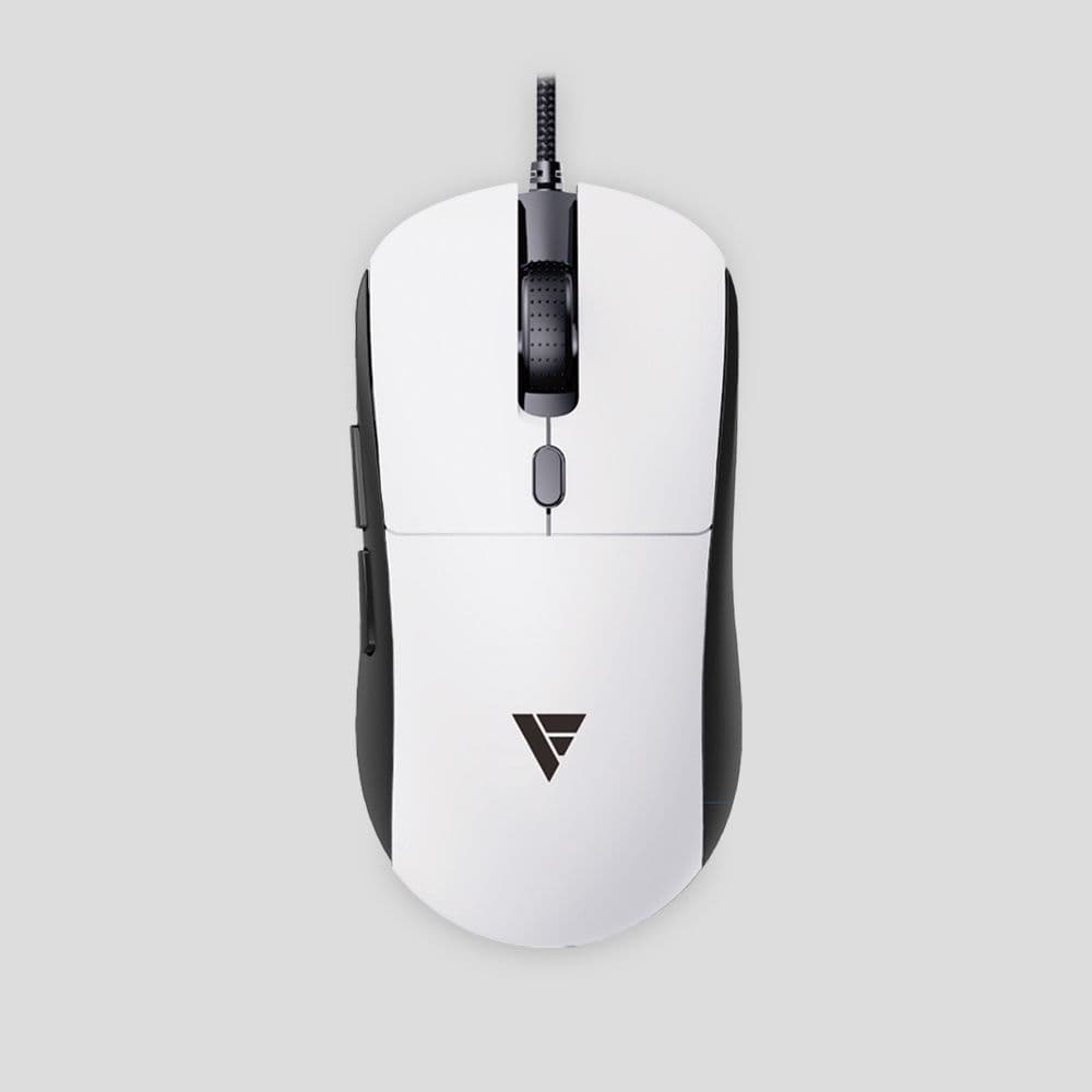 Mouse Gamer ORION V2 Branco Usb Com Fio 20000 Dpi Rgb Led - Force One