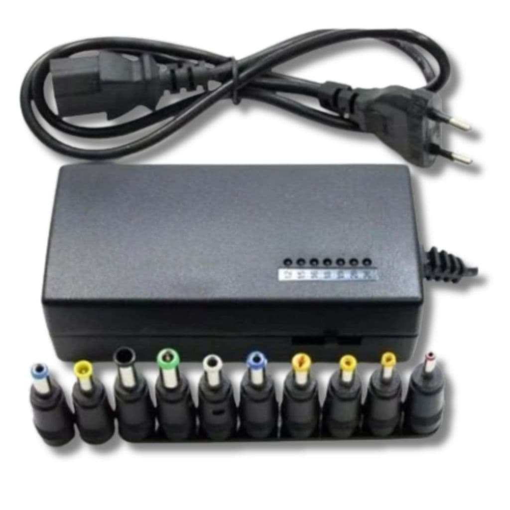 Fonte Notebook Universal Adaptador Carregador 12-24V 120W Proteção contra Curto e Sobrecarga, Ajuste de Voltagem