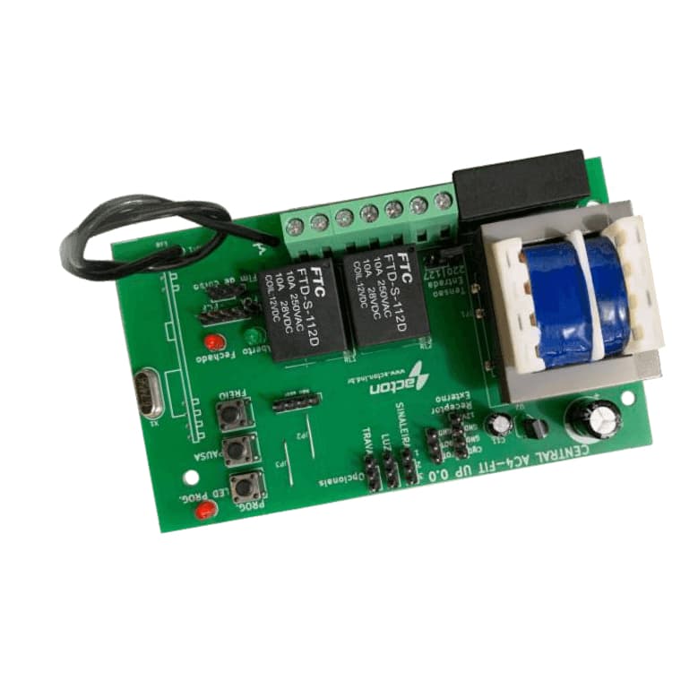 Central Placa Motor Portão Universal Ppa Garen Rossi Rcg Fit Pa Up