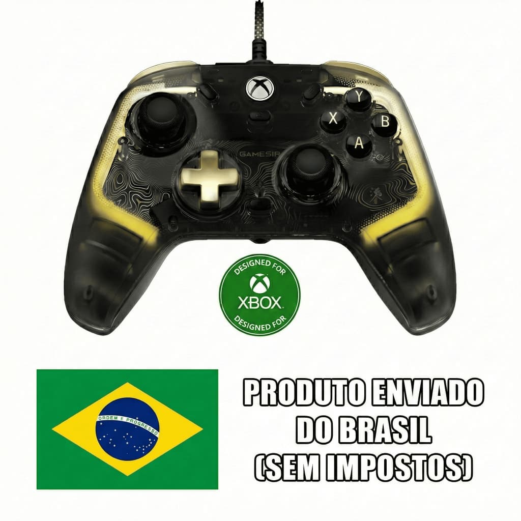 Controle GameSir Kaleid Flux Xbox Wired Com fio