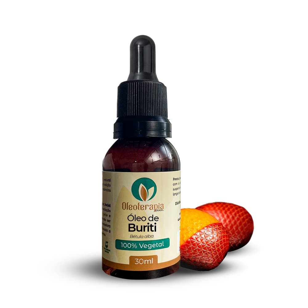 Óleo De Buriti 100% Natural Capilar Umectação Hidratação Anti-Frizz Vitamina A Brilho